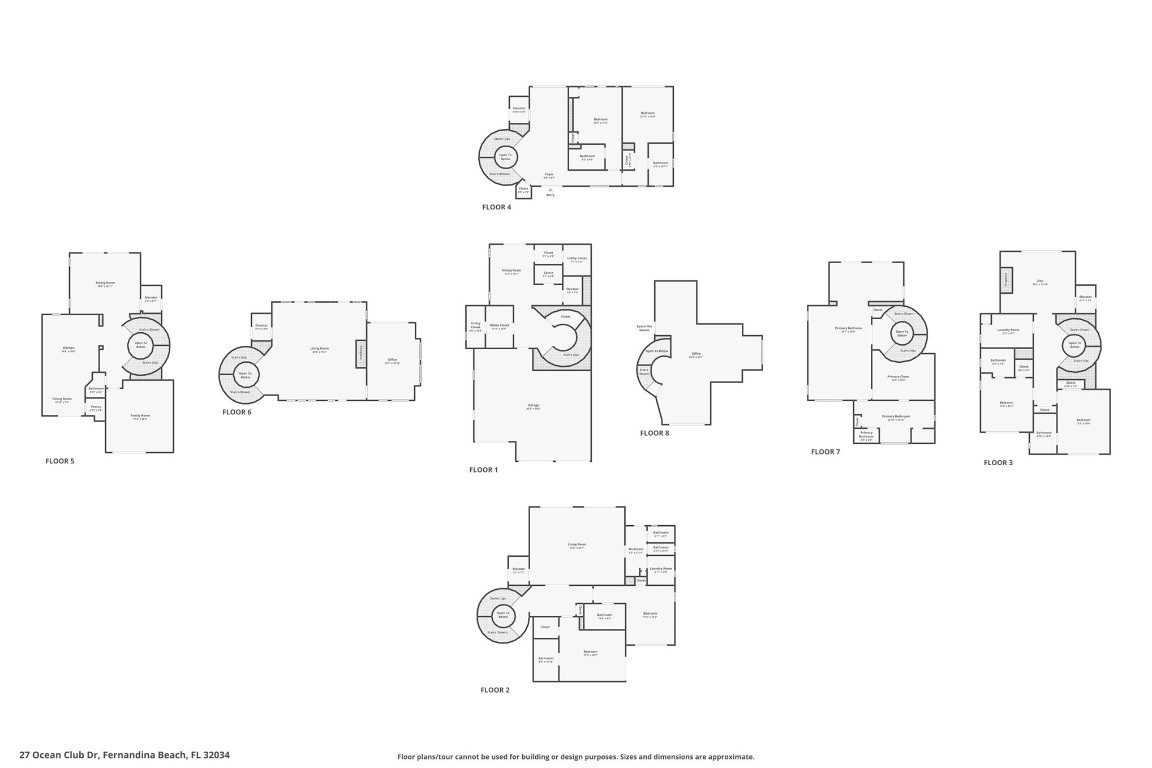27 Ocean Club Drive Fernandina Beach, FL 32034 - Photo 100 of 100 Floor Plan