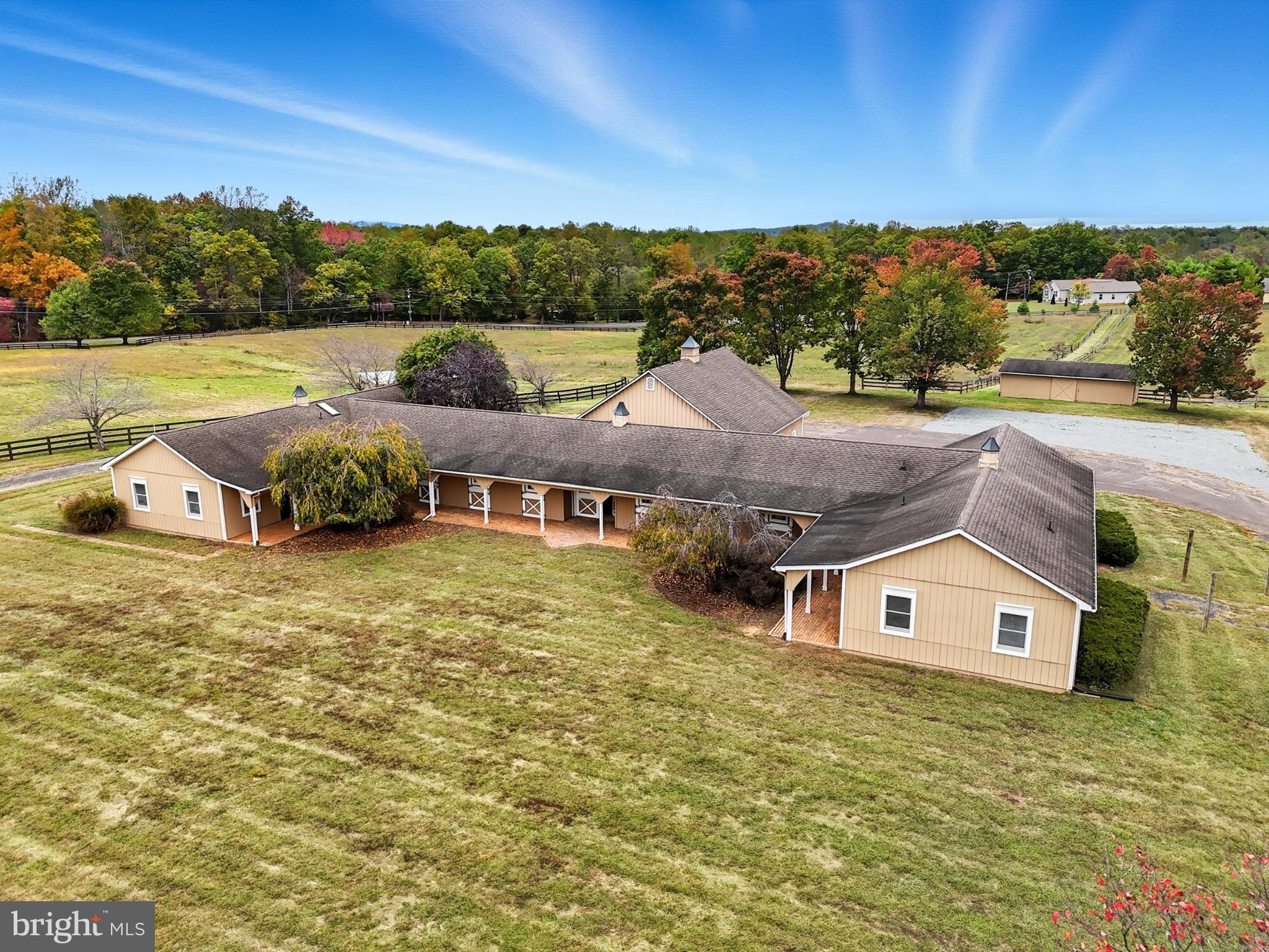 8021 Olympic Way Culpeper, VA 22701 - Photo 23 of 78 an aerial view of a house with big yard