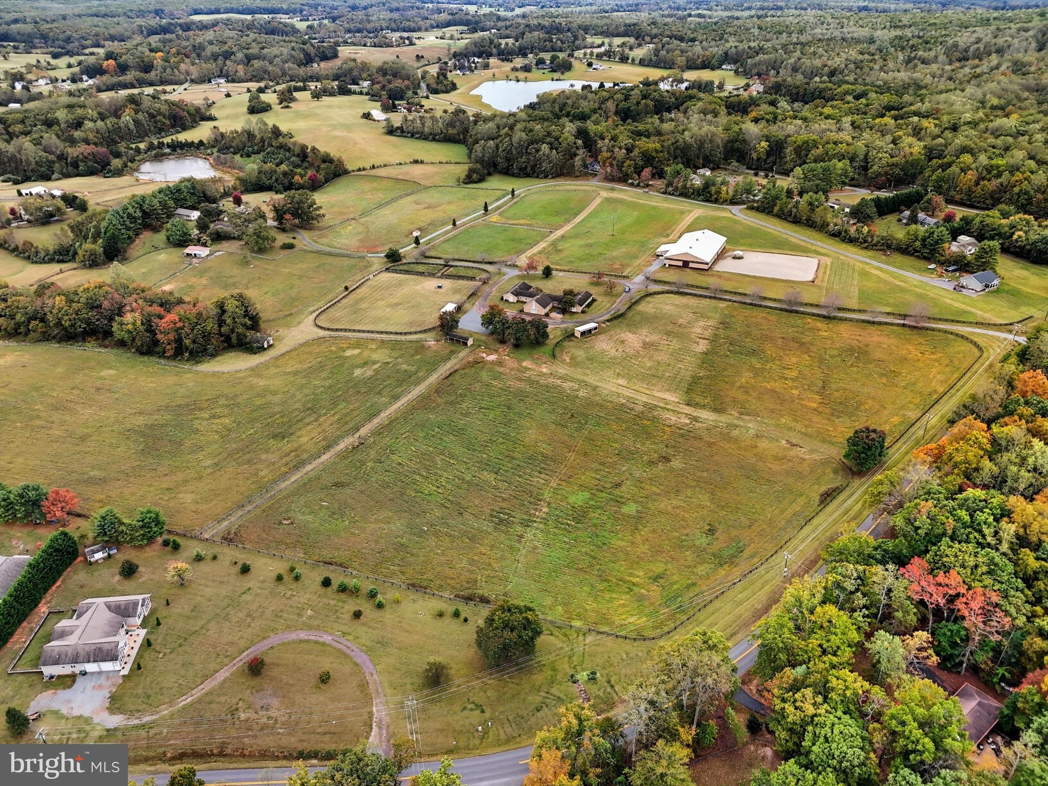 8021 Olympic Way Culpeper, VA 22701 - Photo 10 of 78 an aerial view of residential houses with outdoor space