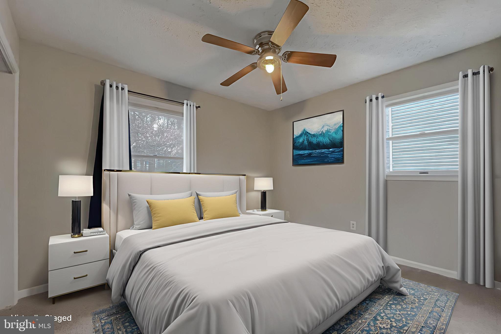 11106 Rawhide Road Lusby, MD 20657 - Photo 19 of 40 Virtually Staged Bedroom 2