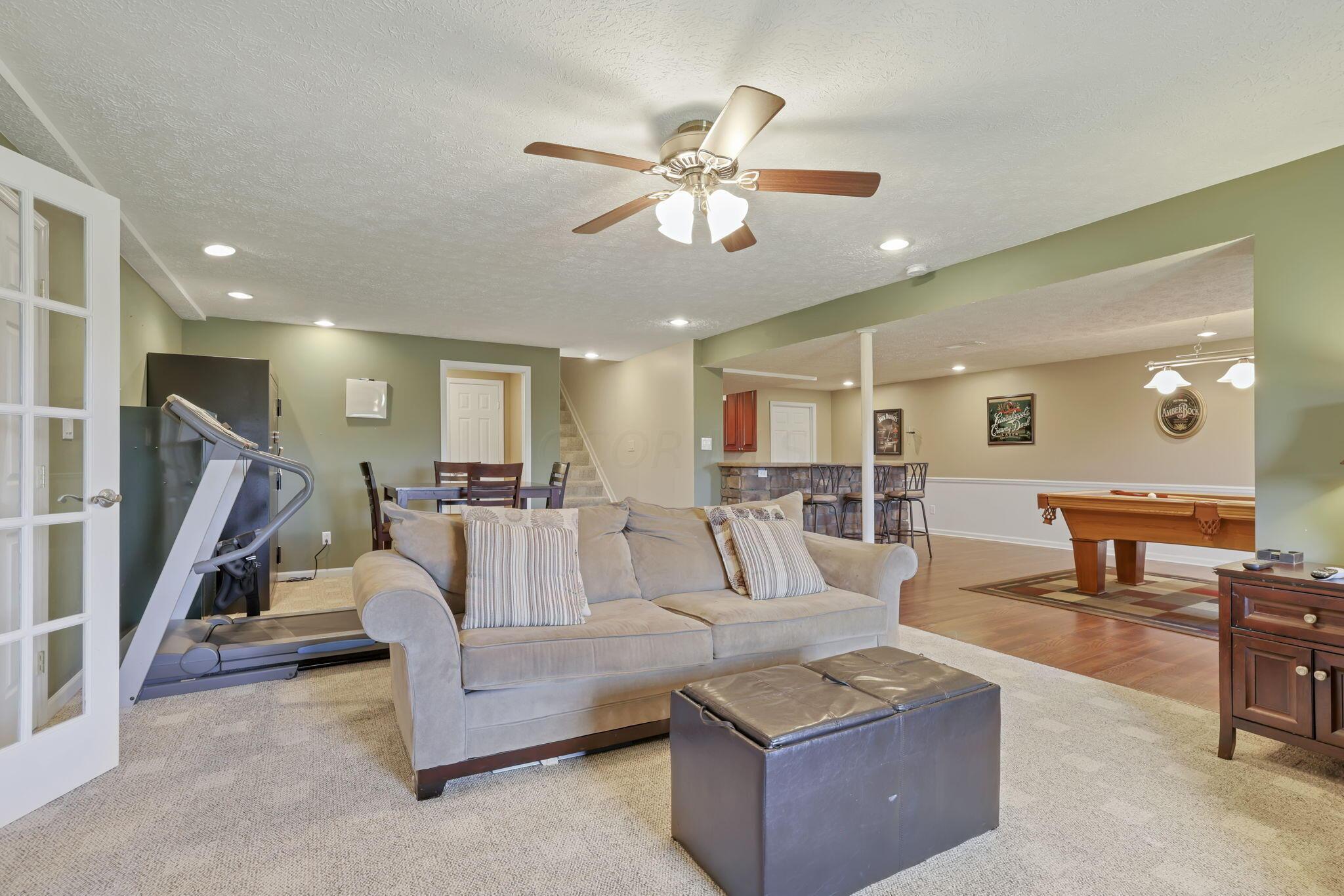 4333 Harris Road Butler, OH 44822 - Photo 43 of 53 Lower level living area