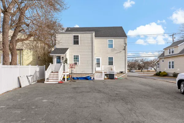 a view of a house with a patio