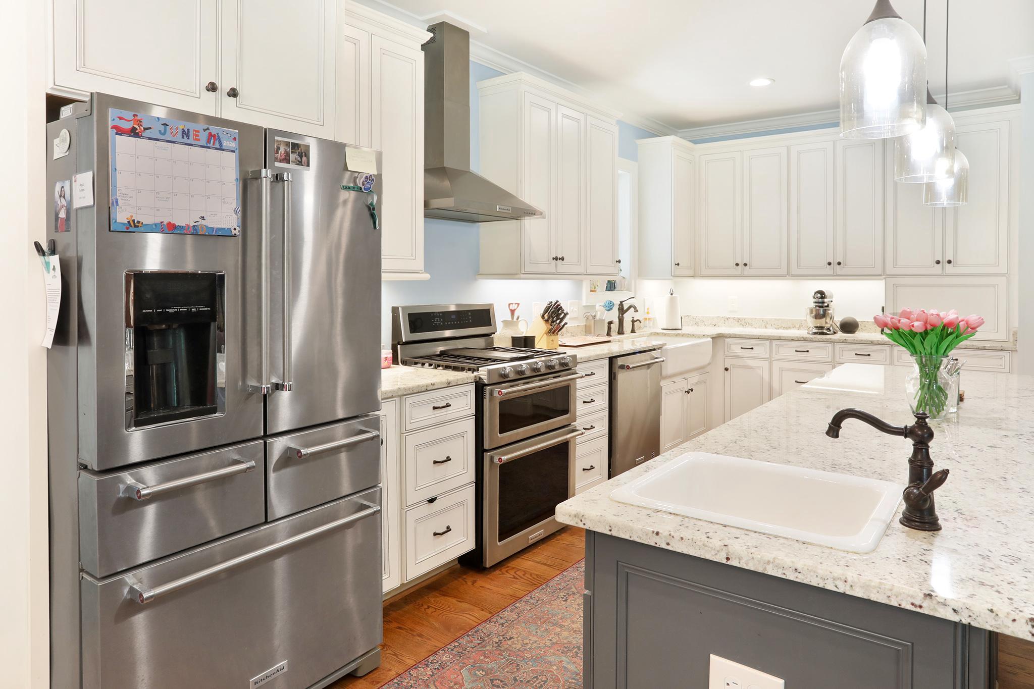 3411 Fenny Hill Road Delaplane, VA 20144 - Photo 19 of 75 Convenient multi drawer frig prep sink in island