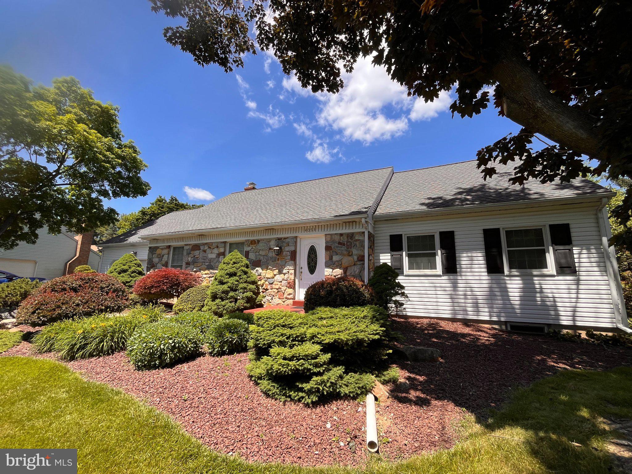 4053 Wedgewood Road Allentown, PA 18104 - Photo 2 of 8 Charming home with lush landscaping.