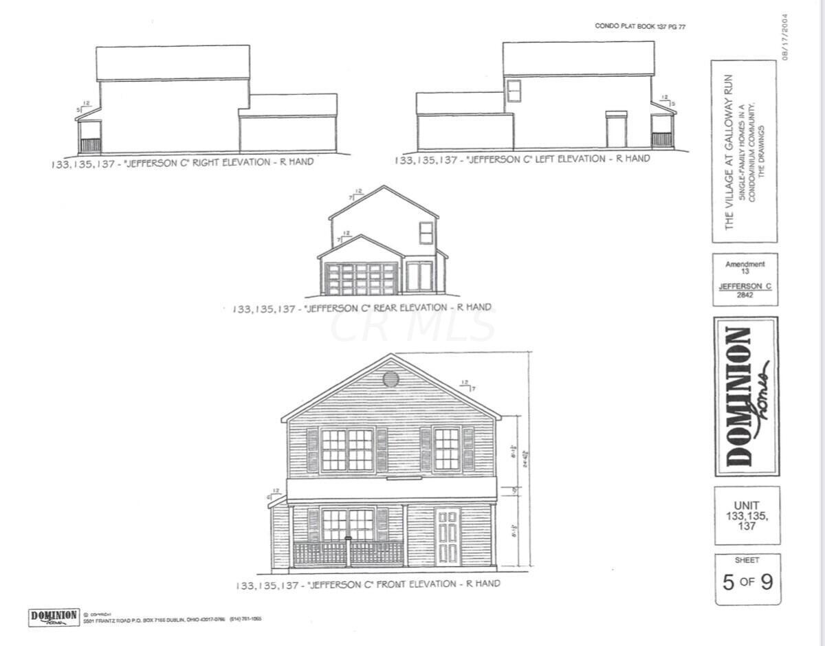 540 Rockets Street, Unit 135 Galloway, OH 43119 - Photo 60 of 61 Floorplan Exterior