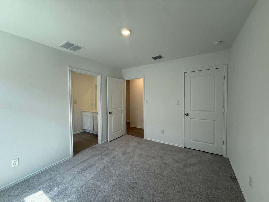 623 Sormonne Loop Kyle, TX 78640 - Photo 16 of 40 Unfurnished bedroom with carpet and ensuite bath