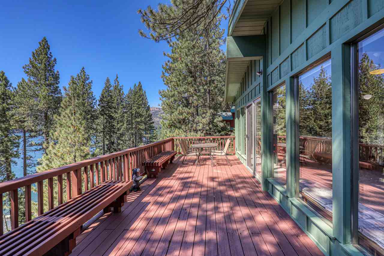 14300 Donner Pass Road Truckee, CA 96161 - Photo 13 of 20 a view of balcony with wooden floor and outdoor space