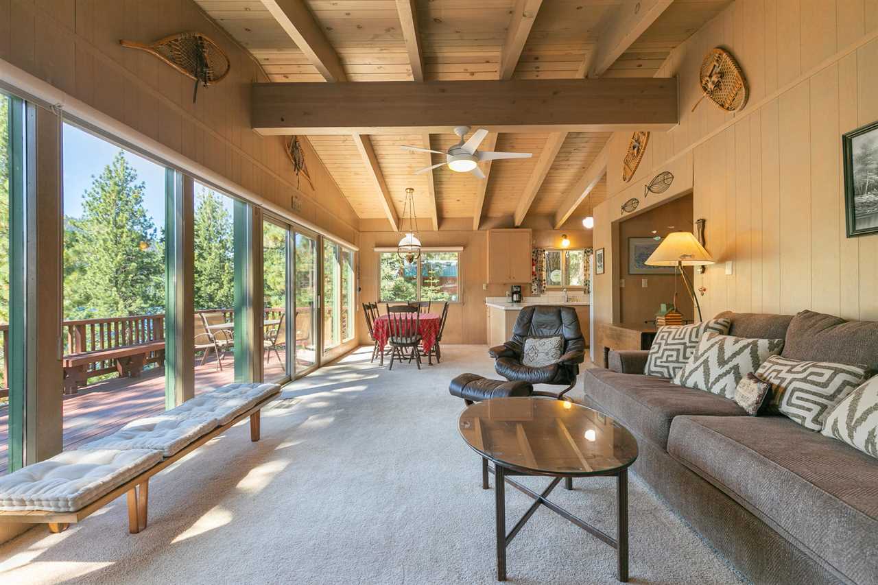14300 Donner Pass Road Truckee, CA 96161 - Photo 6 of 20 a living room with furniture and a large window