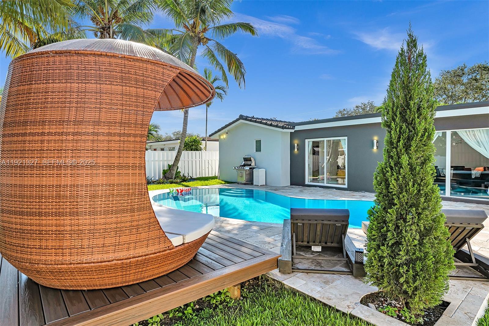 5005 Johnson Street Hollywood, FL 33021 - Photo 22 of 39 a view of house with outdoor space