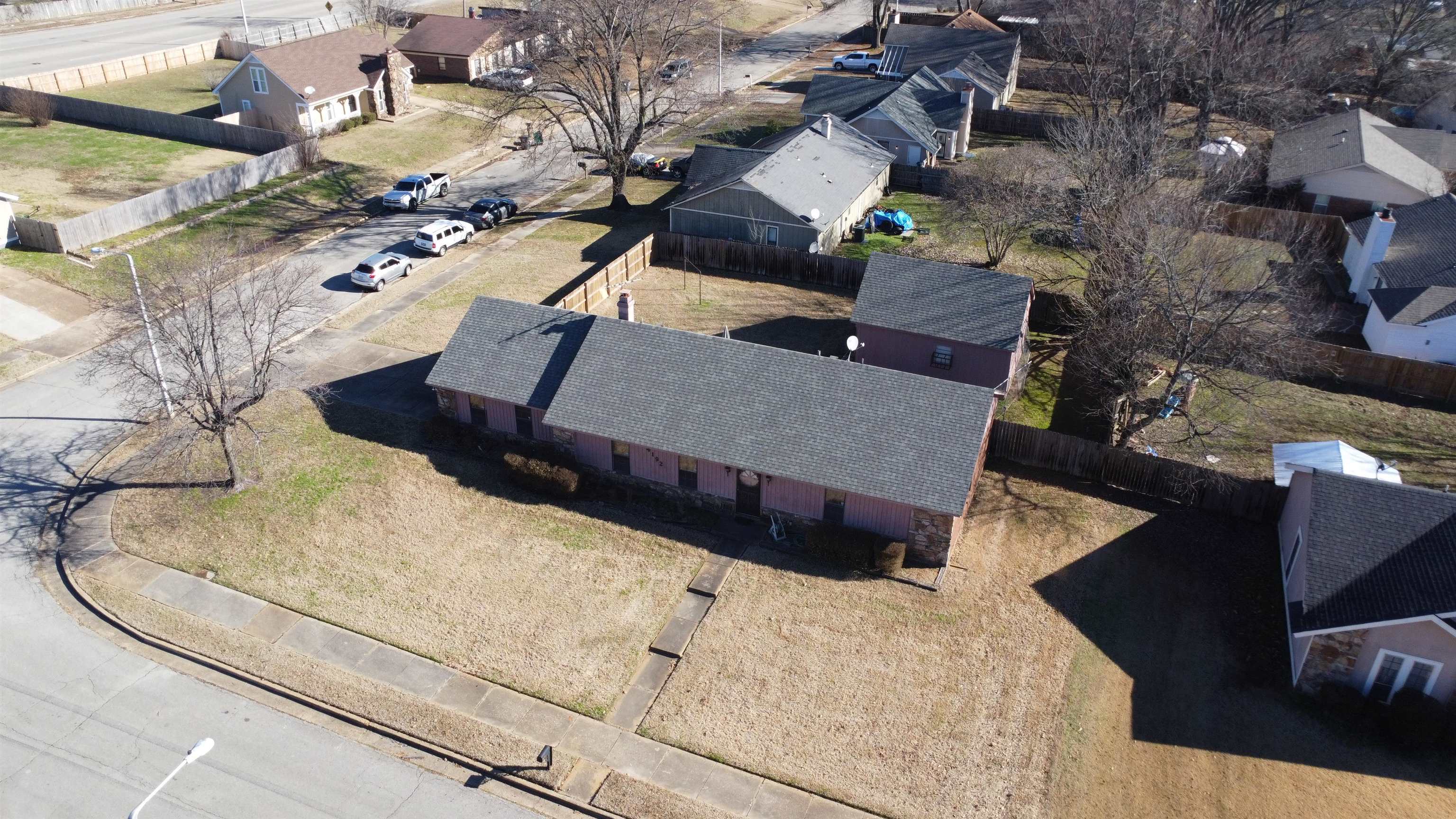 4192 Shadowfall Drive Memphis, TN 38141 - Photo 23 of 24 an aerial view of a house with a yard