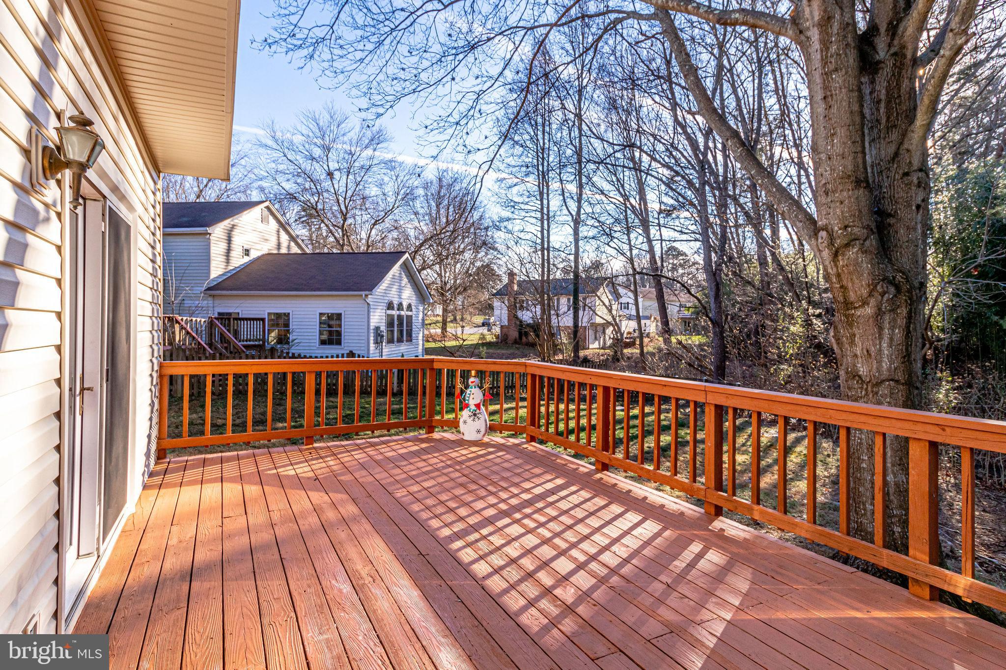 7818 Cliffside Court Springfield, VA 22153 - Photo 51 of 53 Large deck off family room