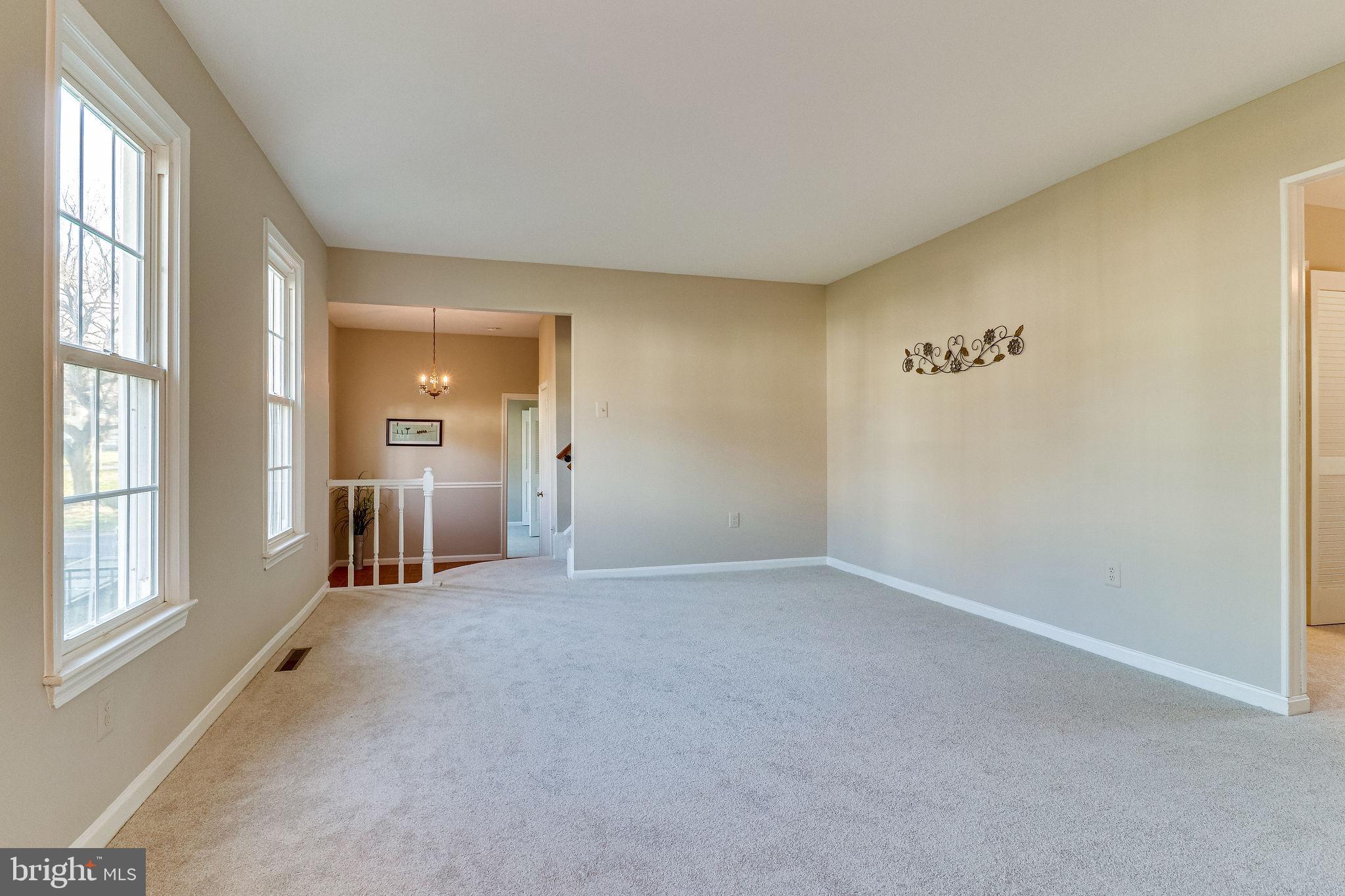 7818 Cliffside Court Springfield, VA 22153 - Photo 9 of 53 Living room with new carpet