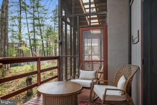 116 Palmer Road Basye, VA 22810 - Photo 3 of 28 Upper level deck with attached screen porch