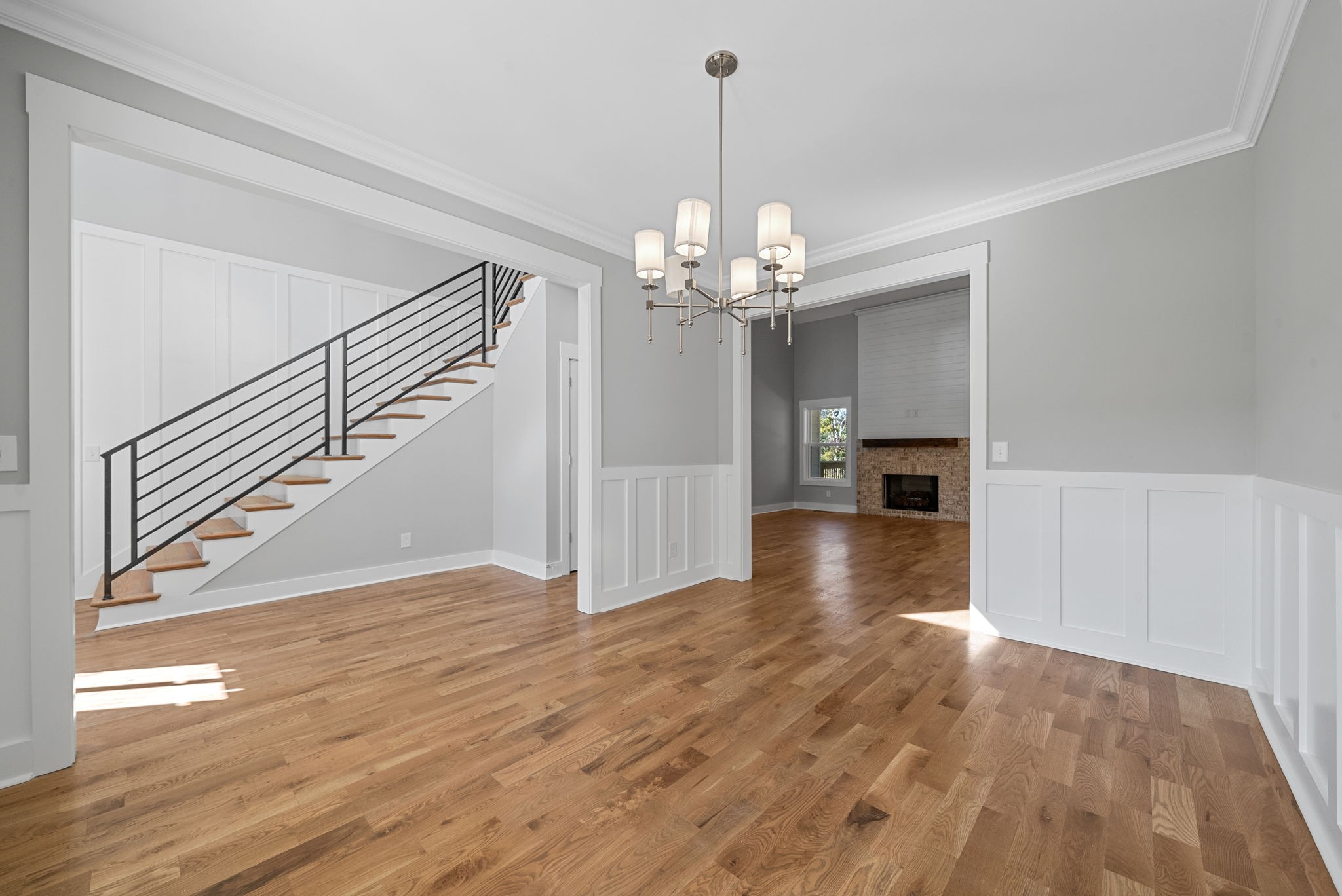 1808 Gholson Road Clarksville, TN 37043 - Photo 35 of 36 a view of livingroom with hardwood floor and kitchen