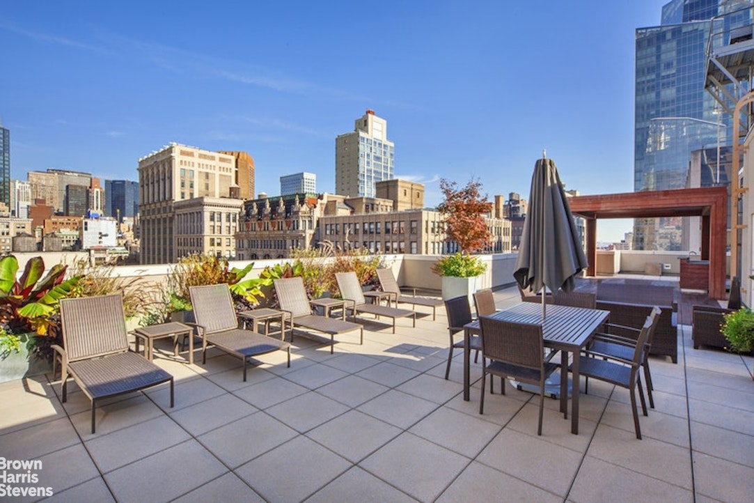 76 Madison Avenue, Unit 4A Manhattan, NY 10016 - Photo 10 of 19 a view of a terrace with furniture