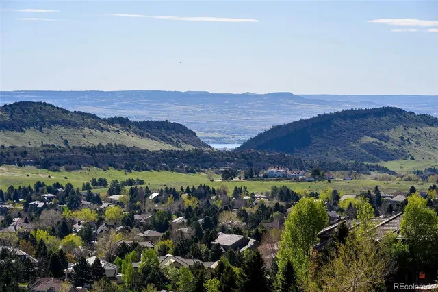 a view of mountains and mountain