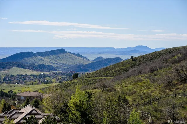 a view of lake and mountain
