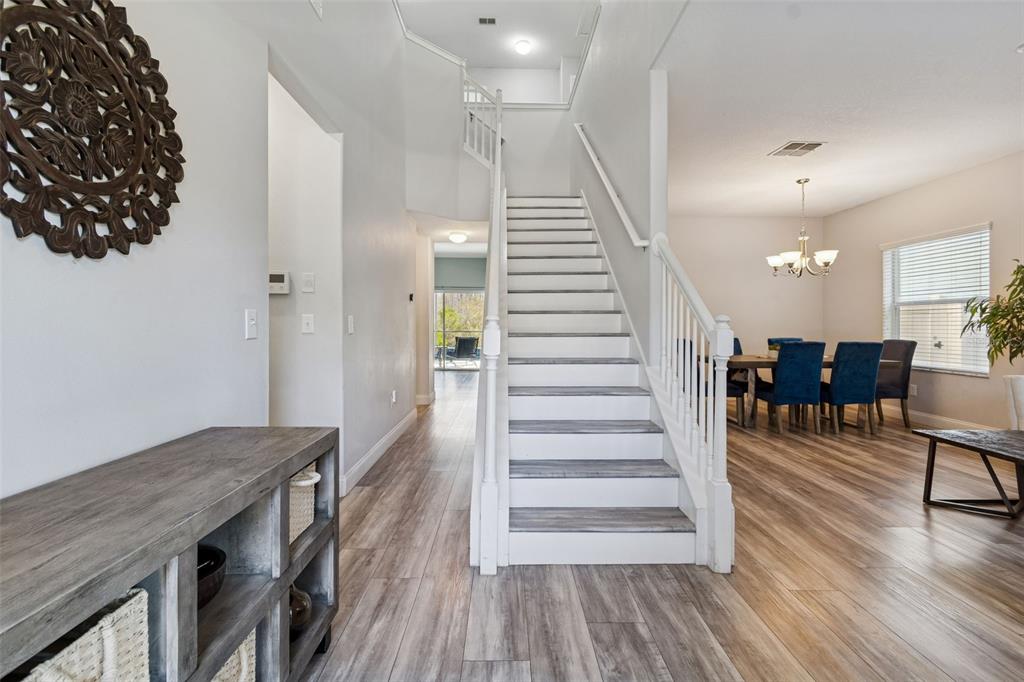 3620 Lefays Point Land O Lakes, FL 34638 - Photo 18 of 50 a view of entryway and hall with wooden floor