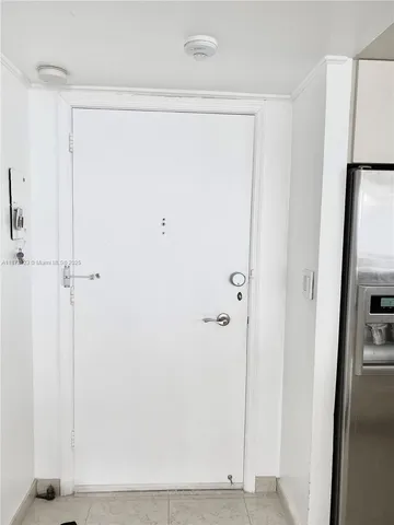 a view of a closet area