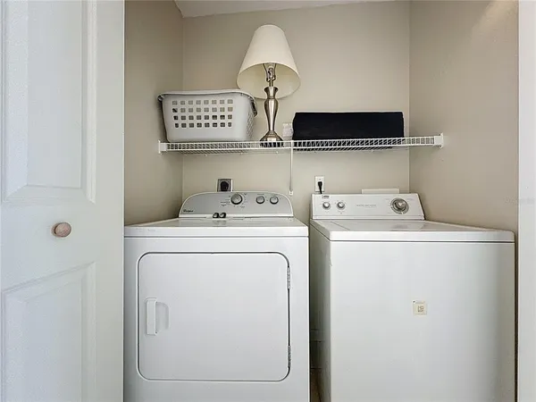 a room with storage and utility