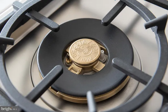 a room with a fireplace