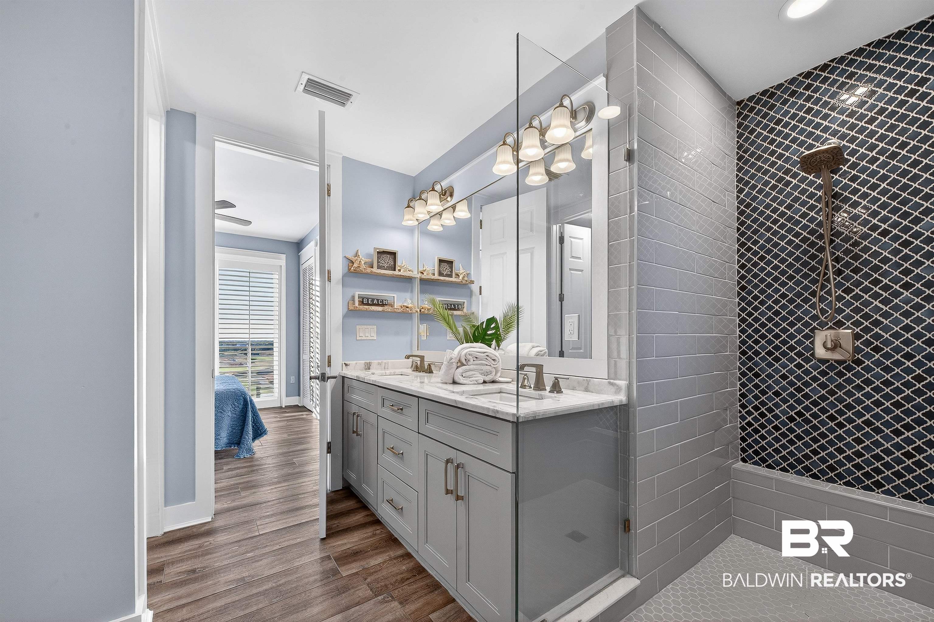 815 Plantation Road, Unit 604 Gulf Shores, AL 36542 - Photo 56 of 86 Ensuite Bath - King Bedroom 2