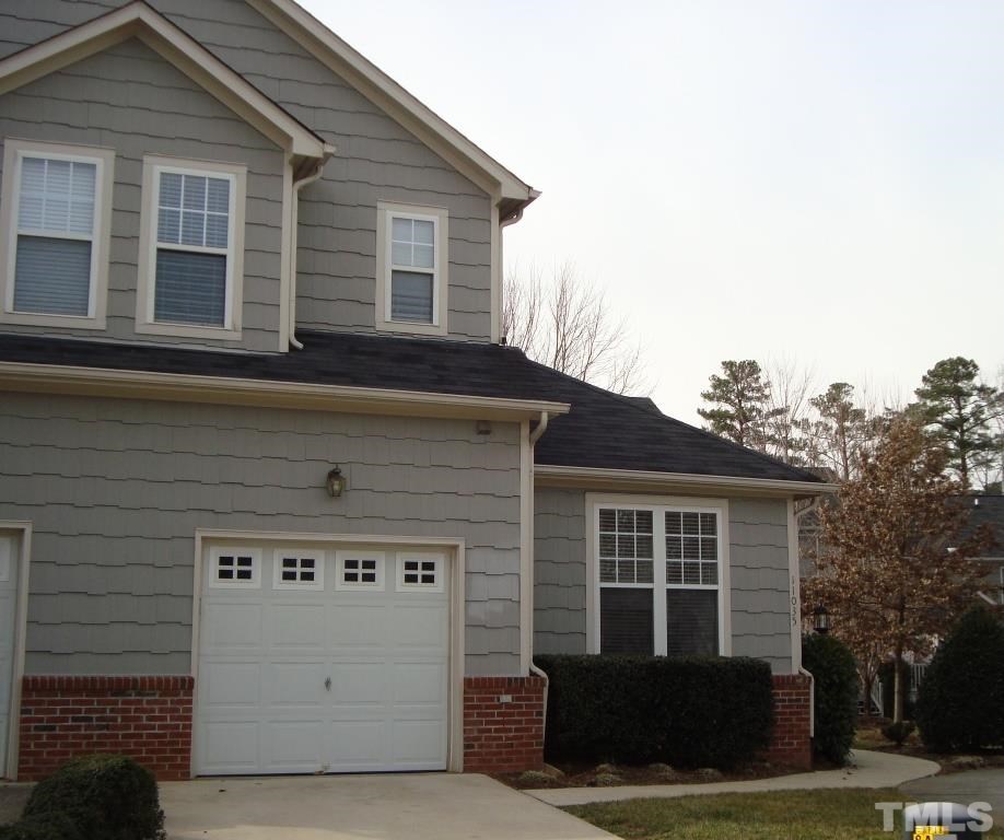 11035 Louson Place Raleigh, NC 27614 - Photo 2 of 24 One car garage included, sidewalk and driveway just powerwashed!