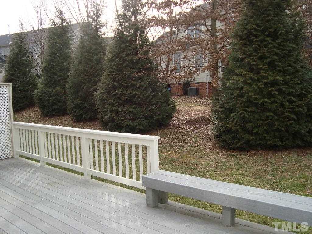 11035 Louson Place Raleigh, NC 27614 - Photo 6 of 24 View from the deck showing privacy!
