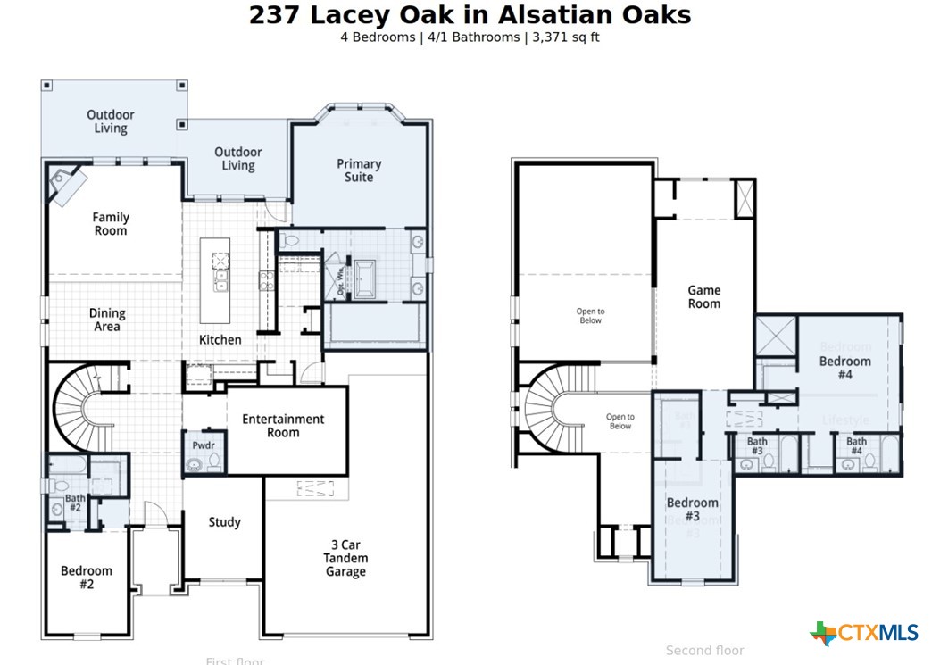 237 Lacey Oak Castroville, TX 78009 - Photo 46 of 46 Spec Floorplan