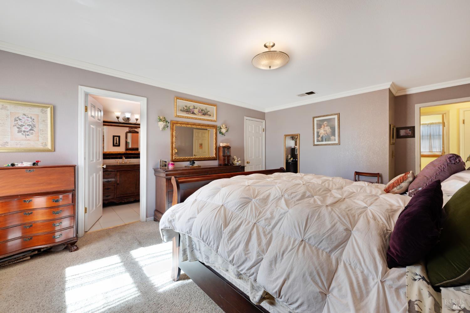 1905 Belair Way Santa Rosa, CA 95403 - Photo 19 of 27 a bed room with a bed and a television