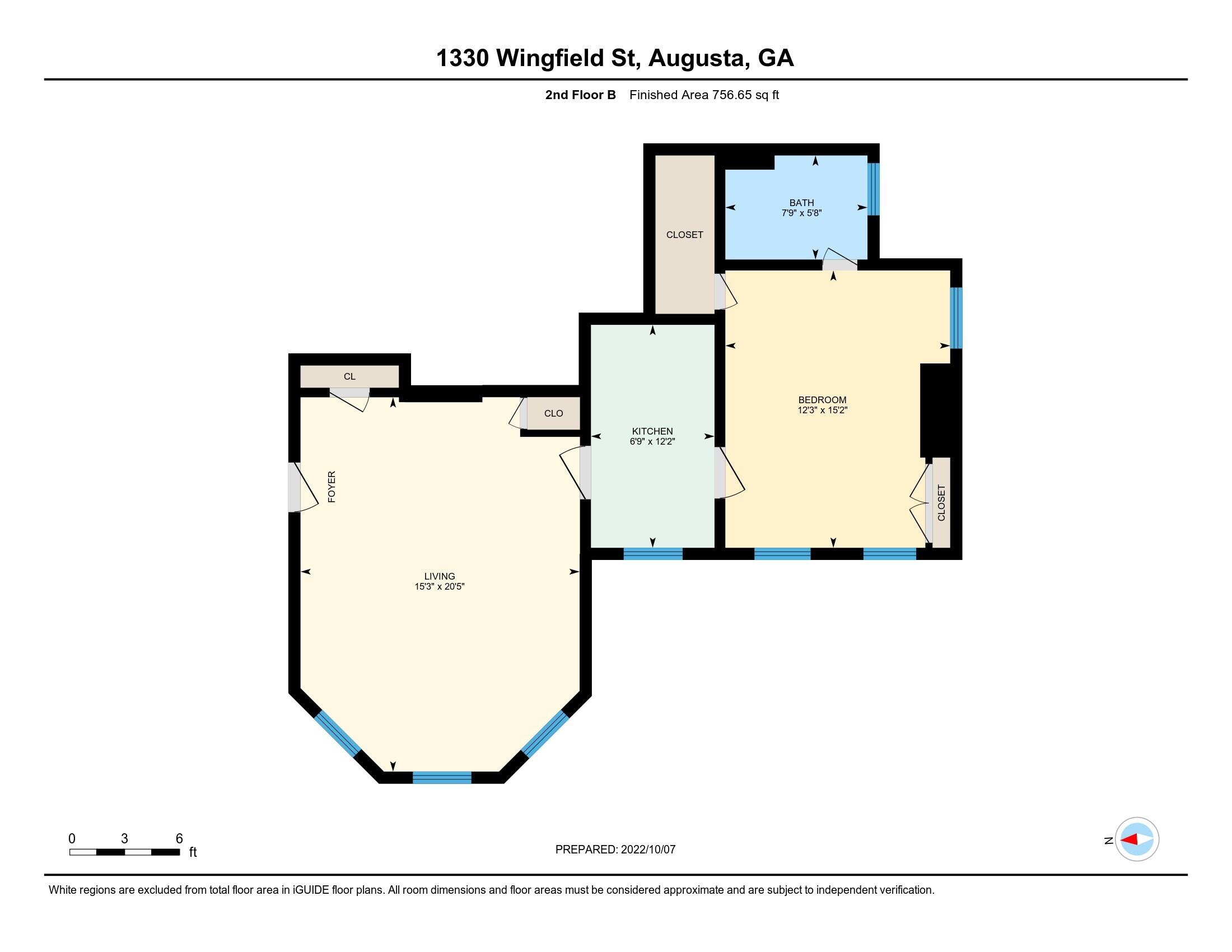 1330 Wingfield Street Augusta, GA 30904 - Photo 12 of 13 Upstairs 4
