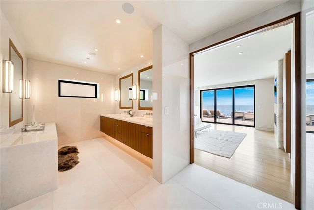 a view of roof deck with patio