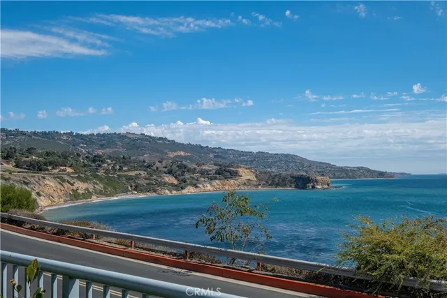 a view of a city from a terrace
