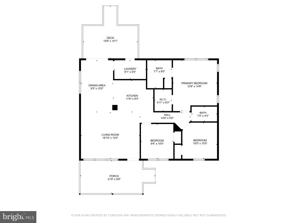 129 Brooks Drive Colonial Beach, VA 22443 - Photo 35 of 40 a picture of floor with a white building