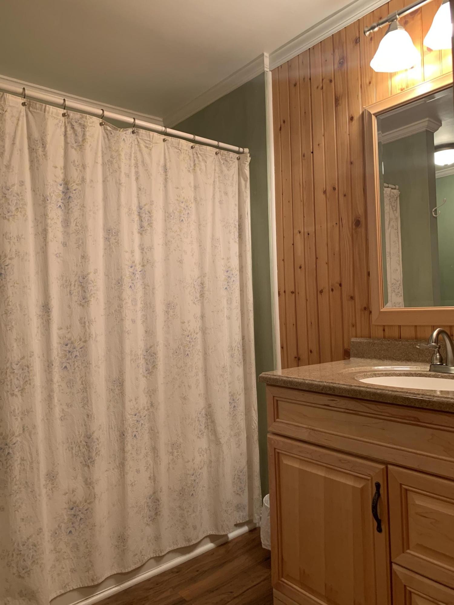10017 Rutledge Pike Corryton, TN 37721 - Photo 10 of 38 a bathroom with a sink and a mirror