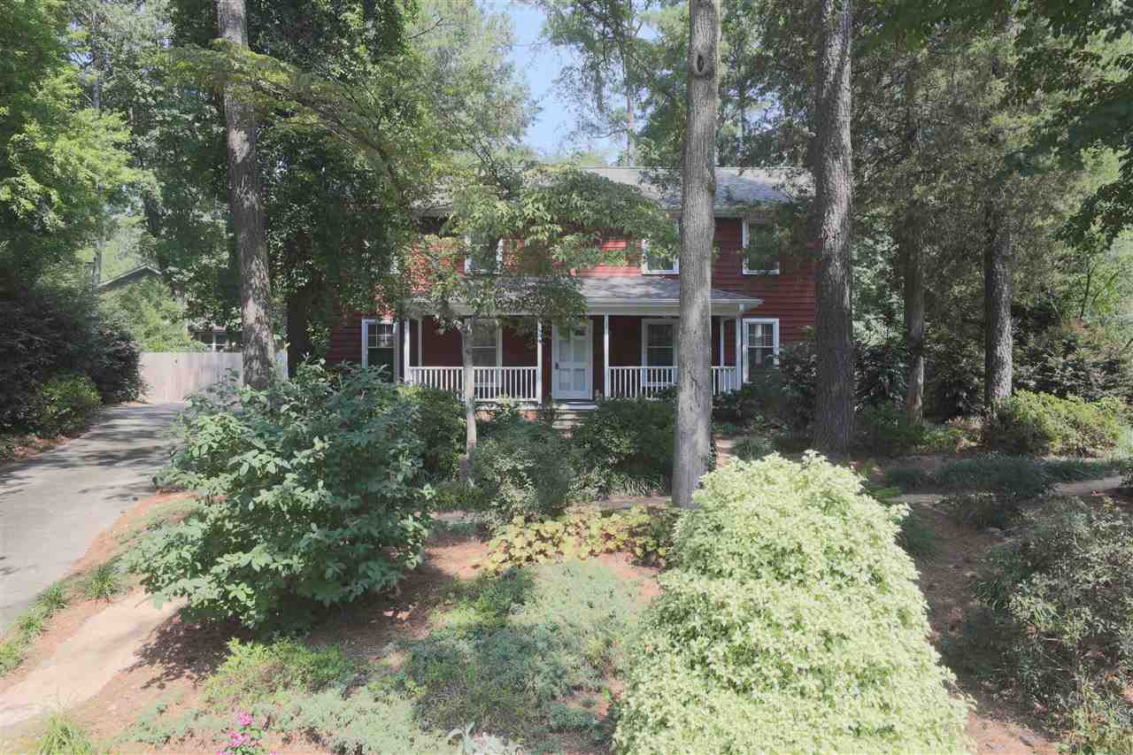 2017 Mallard Lane Raleigh, NC 27609 - Photo 25 of 25 Situated in quiet cul-de-sac with great privacy and exceptional neighbors. Saltbox style home with unique floor plan