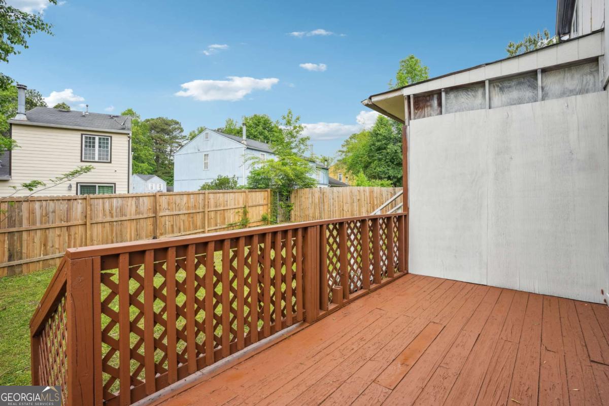 2049 Charter Lane Lithonia, GA 30058 - Photo 22 of 25 a view of wooden deck