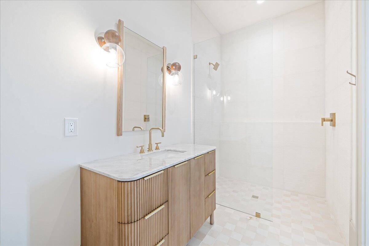 92 Quail Hollow Inlet Beach, FL 32461 - Photo 58 of 119 a bathroom with a sink and a mirror