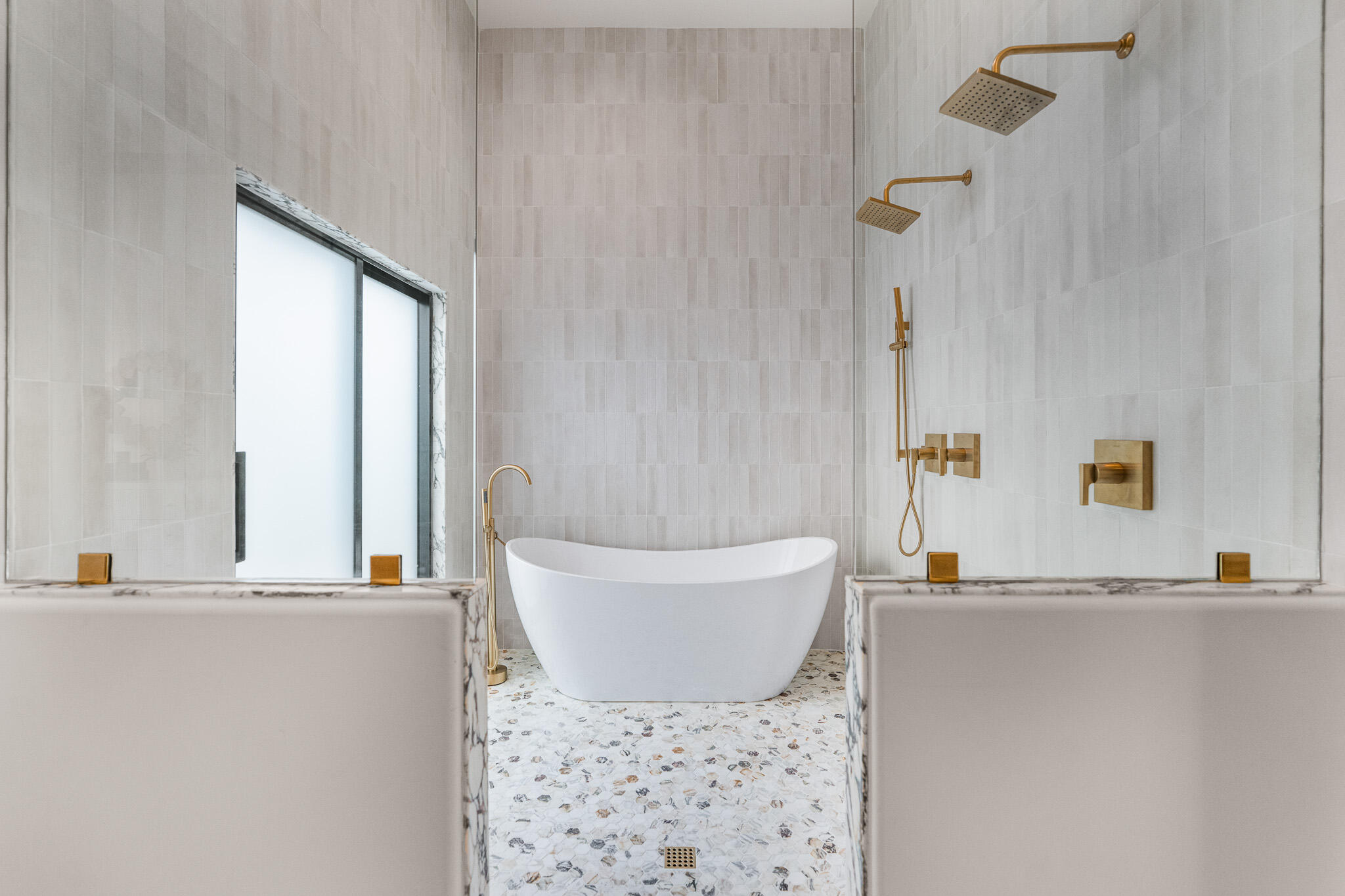 92 Quail Hollow Inlet Beach, FL 32461 - Photo 98 of 119 a bathroom with a bathtub and a shower