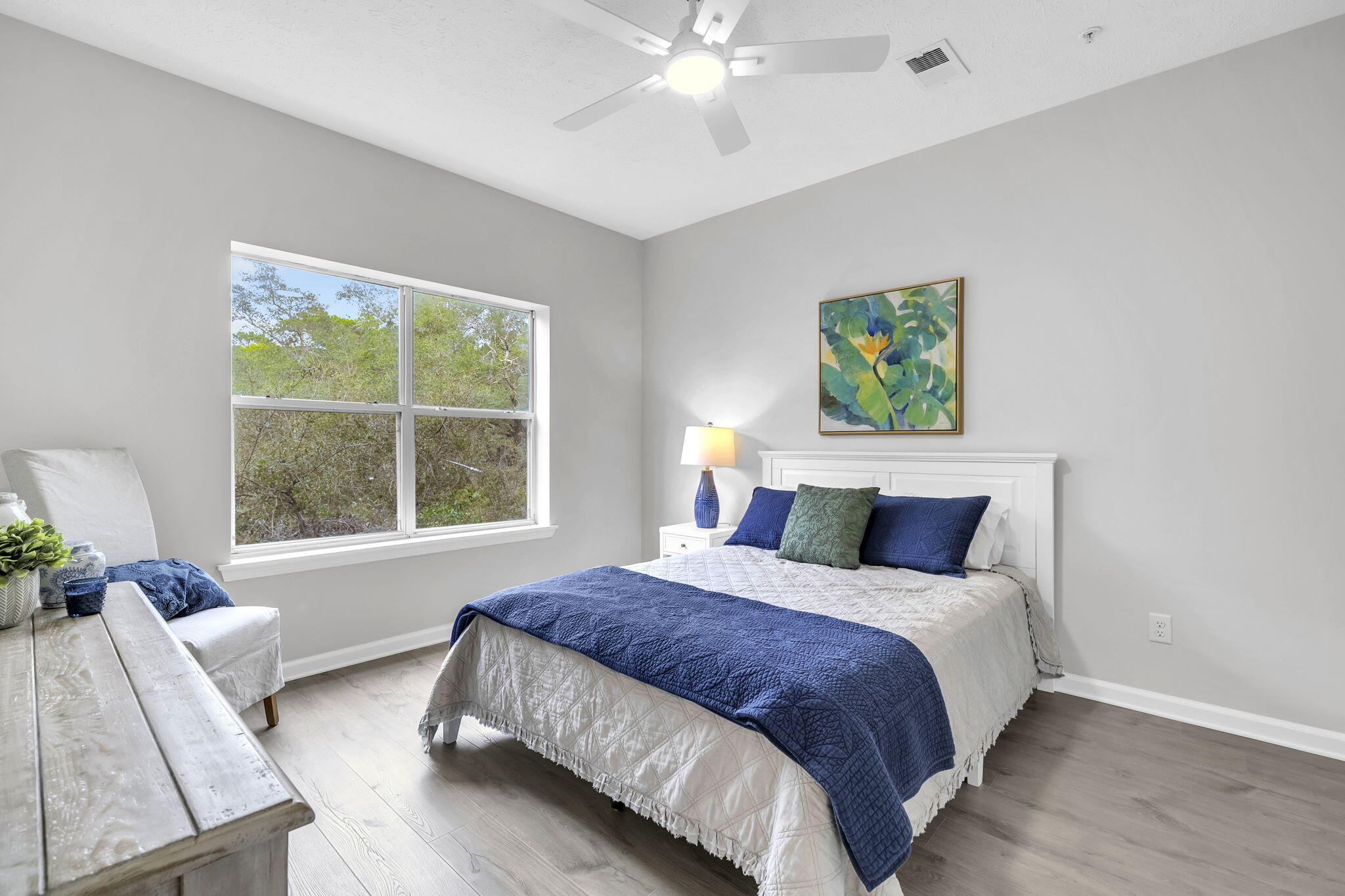 34 Heron's Watch Way, Unit 1202 Santa Rosa Beach, FL 32459 - Photo 17 of 36 a bedroom with a bed and a window