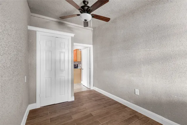 wooden floor in an empty room