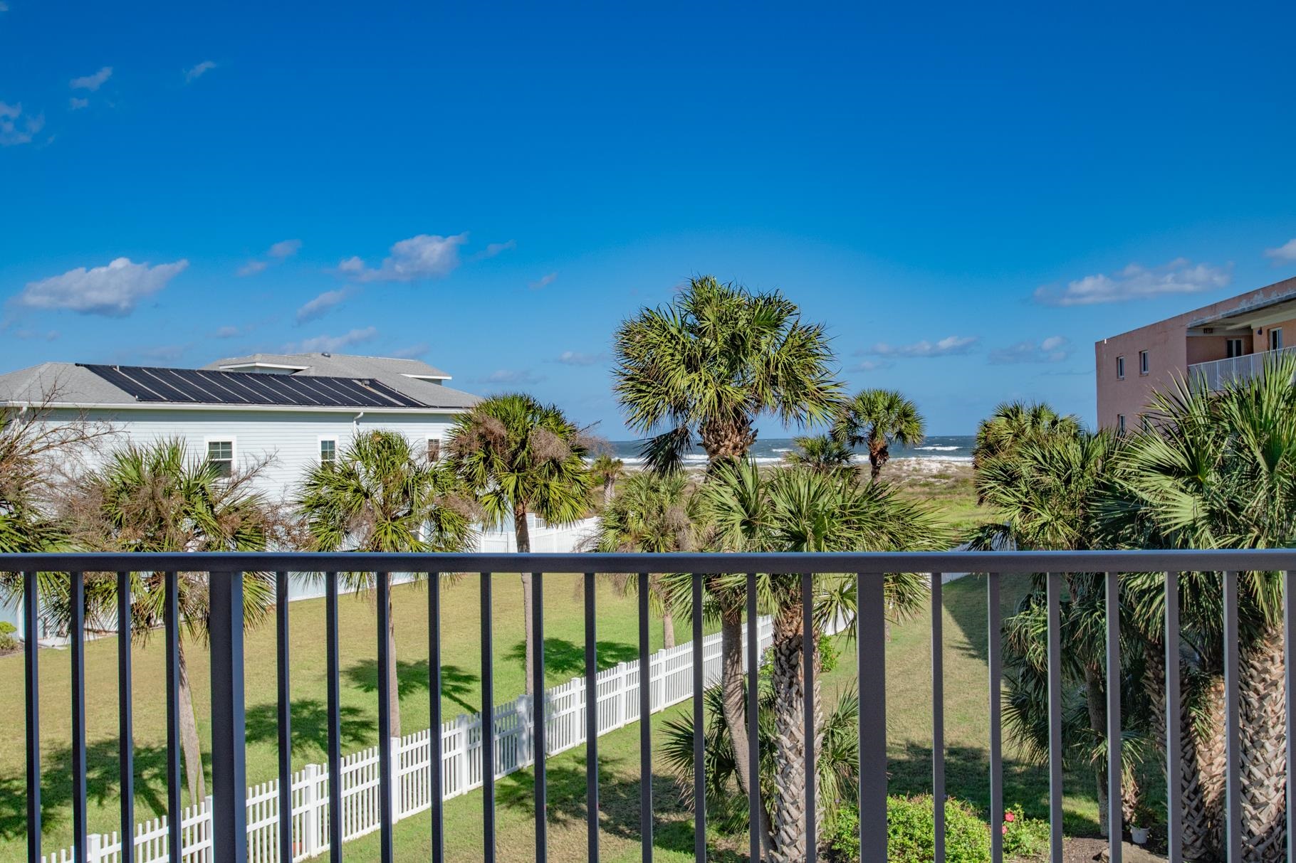 4 Ocean Trace Road, Unit 323 St. Augustine Beach, FL 32080 - Photo 14 of 37 a view of a balcony