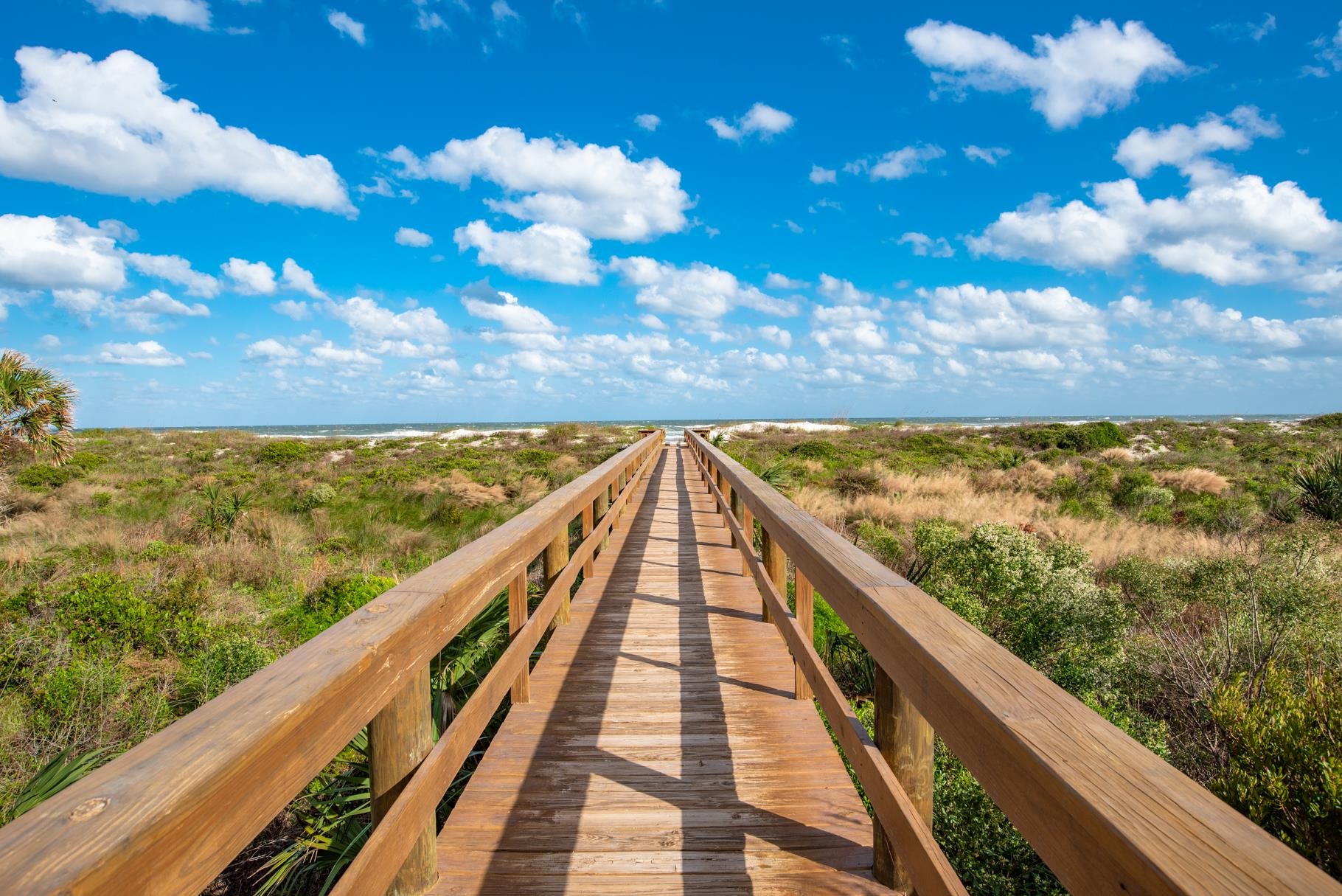 4 Ocean Trace Road, Unit 323 St. Augustine Beach, FL 32080 - Photo 31 of 37 a view of sky from balcony