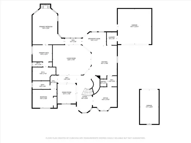 a picture of floor plan