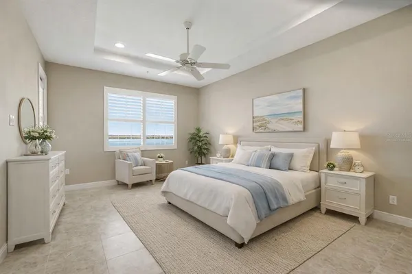 a bathroom with a granite countertop sink mirror and shower