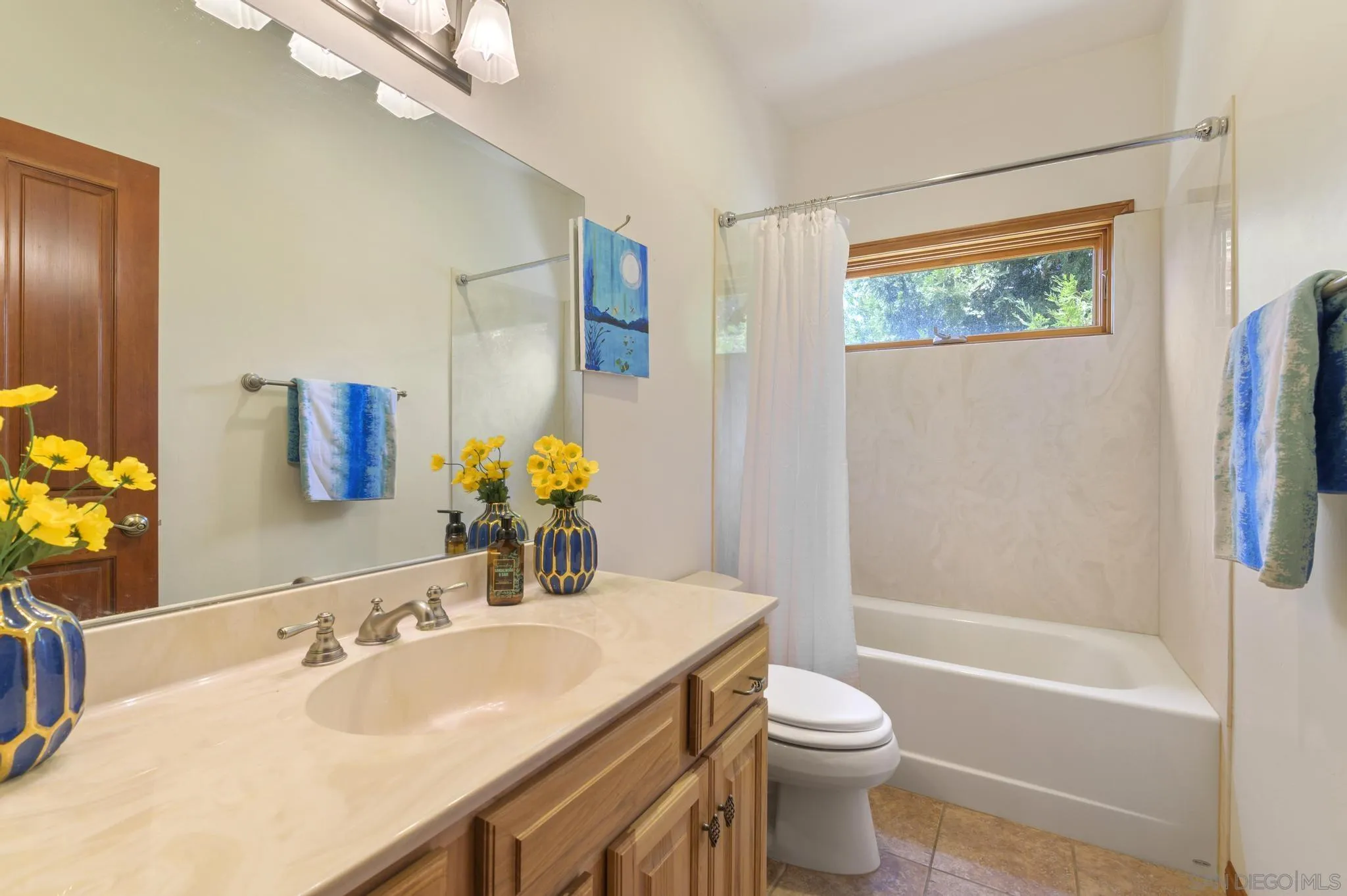 34610 Apache Drive Julian, CA 92036 - Photo 17 of 23 a bathroom with a sink a toilet and shower