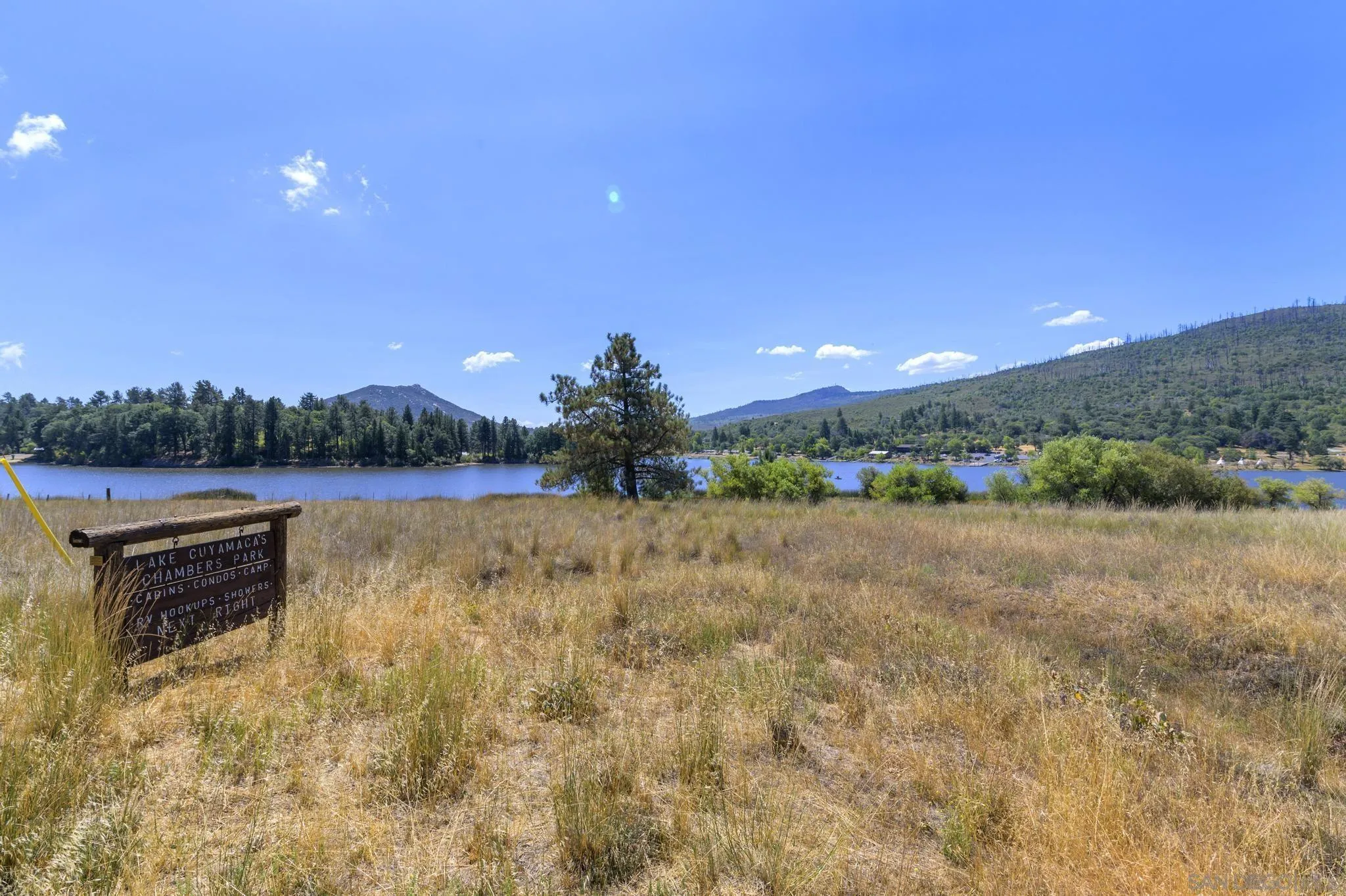 34610 Apache Drive Julian, CA 92036 - Photo 23 of 23 a view of a lake with sunset