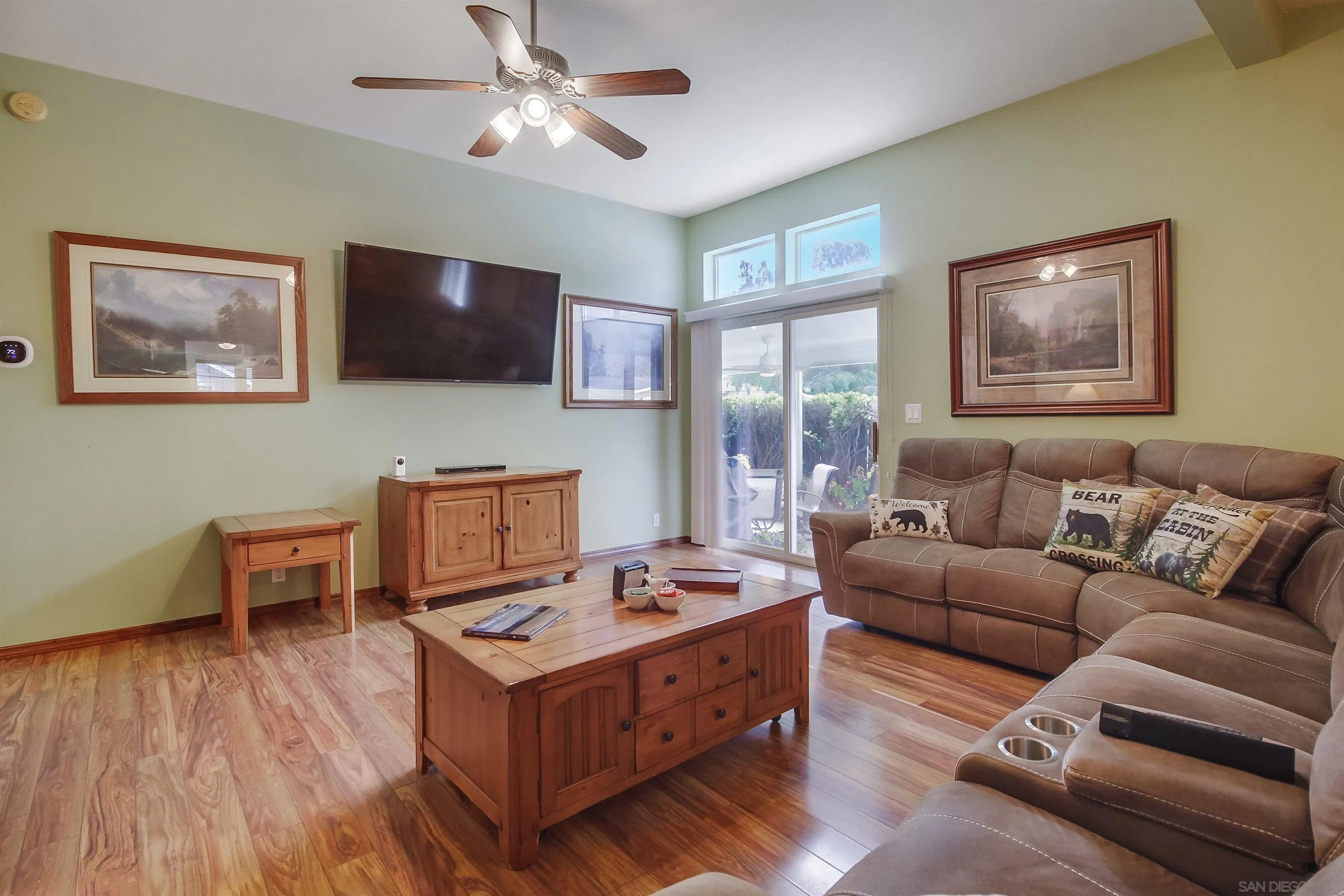 15935 Spring Oaks Road El Cajon, CA 92021 - Photo 11 of 66 a living room with furniture and a flat screen tv