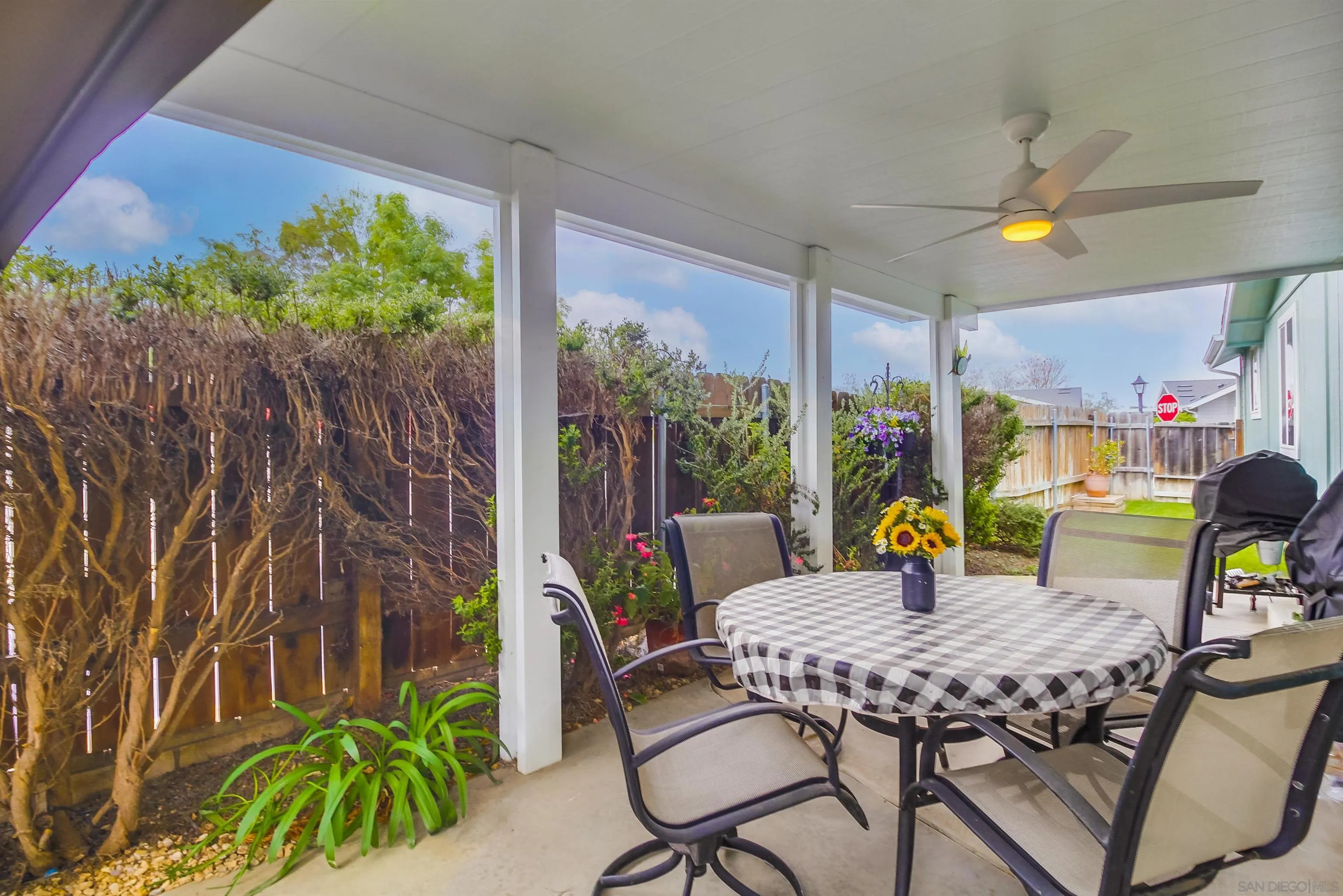 15935 Spring Oaks Road El Cajon, CA 92021 - Photo 45 of 66 a view of a dining room with furniture window and outside view