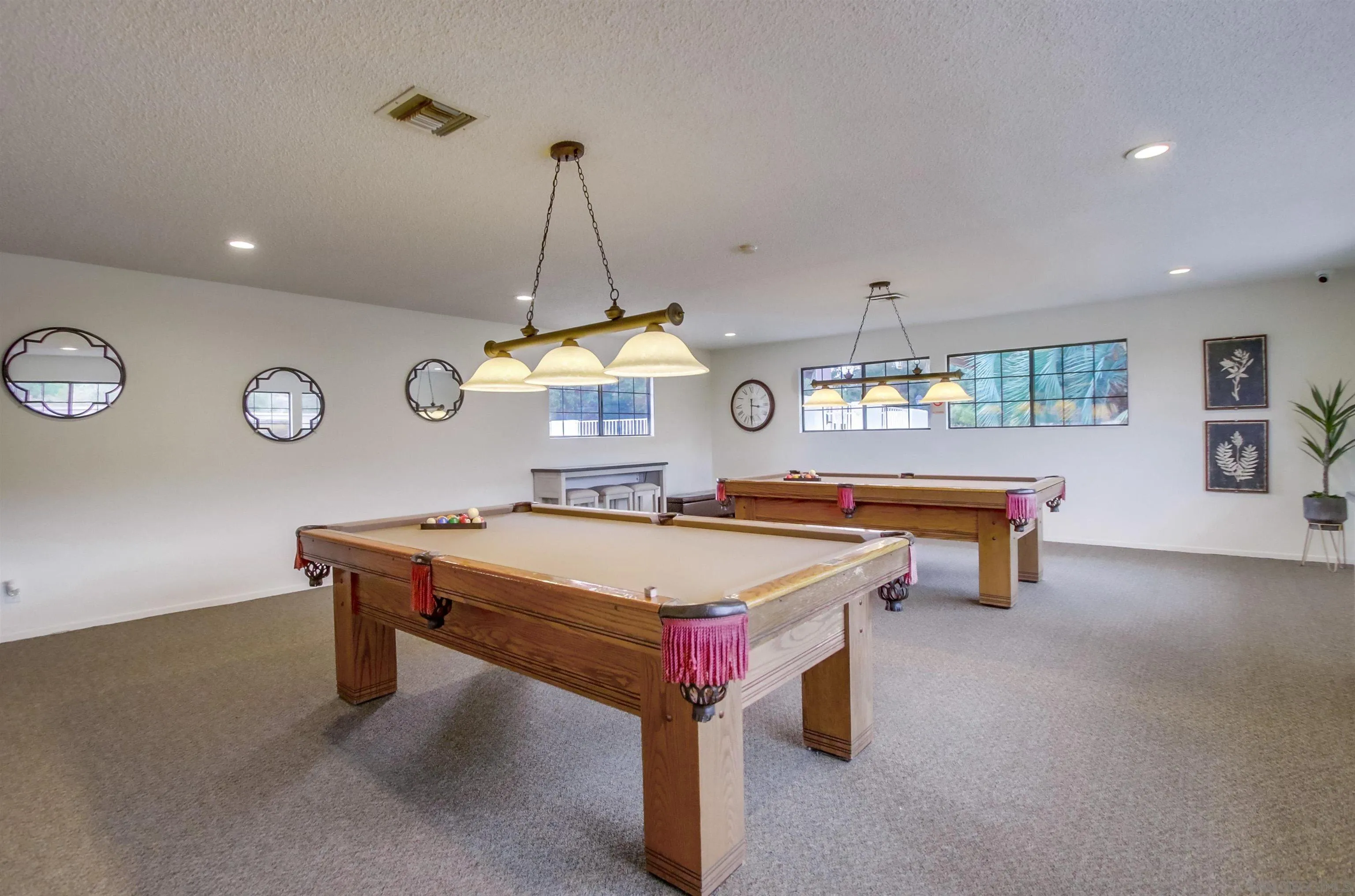 15935 Spring Oaks Road El Cajon, CA 92021 - Photo 62 of 66 a room with pool table and a chandelier
